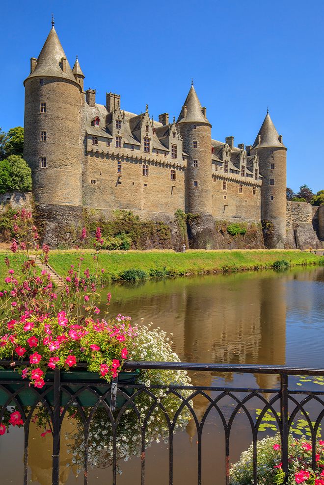Château de Josselin dans le Morbihan, près du gîte l'Apogée Château de Josselin dans le Morbihan, près du gîte l'Apogée