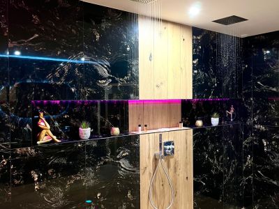 Douche XXL à l’italienne