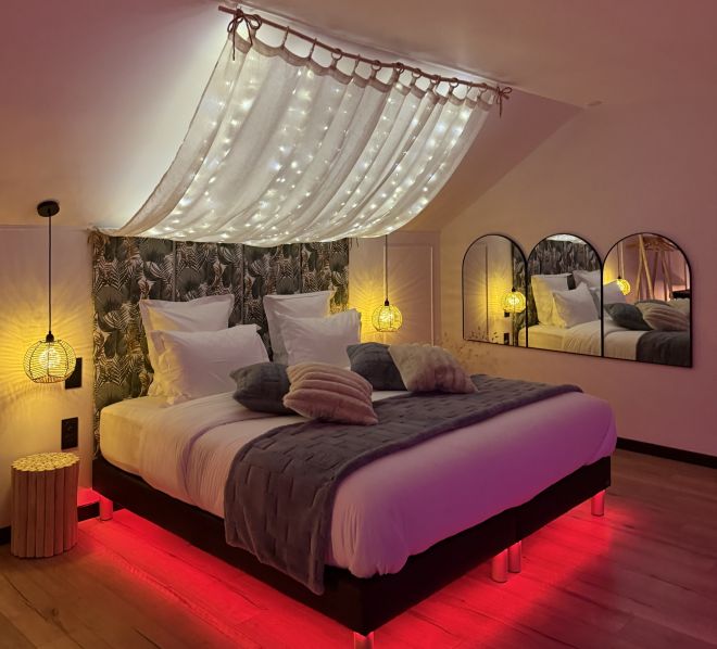 Une literie de haute qualit&eacute; pour vos nuits en amoureux en Bretagne