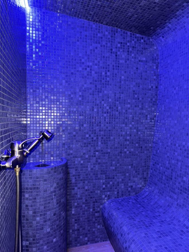 Le hammam de notre love room L'Apog&eacute;e